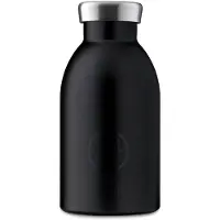 24Bottles Recipiente termoisolante 'Clima' nero / argento