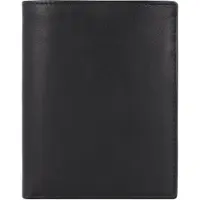 Esquire Frankfurt Portafoglio Protezione RFID Vera Pelle 12 cm nero