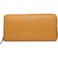 Golden Head Madrid Portafoglio Protezione RFID Vera Pelle 20 cm giallo
