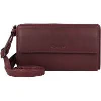 Esquire Peru Custodia per cellulare Vera Pelle 19 cm rosso