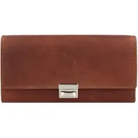 Esquire Dallas Portafoglio Vera Pelle 18 cm marrone