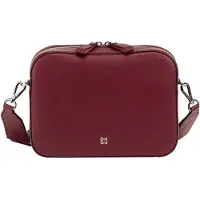 Dudu Toys Caroline Borsa a tracolla Vera Pelle 24 cm rosso