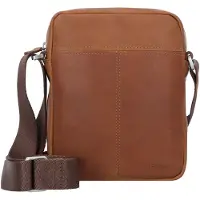 Esquire Dallas Borsa a tracolla Vera Pelle 16 cm marrone