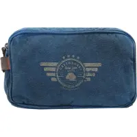 Greenburry Nécessaire 'Vintage Aviator' blu / marrone