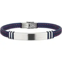 Breil Braccialetto navy / argento