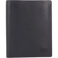 Braun Büffel Hannes Portafoglio Protezione RFID Vera Pelle 12 cm blu