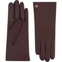 Roeckl Hamburg Guanti Vera Pelle marrone