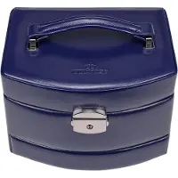 Windrose Merino Scatola per gioielli 14 cm blu