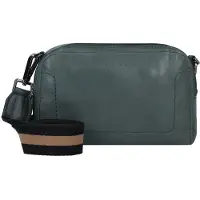 Harold's Caugio Borsa a tracolla Vera Pelle 21.5 cm verde
