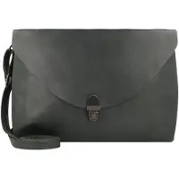 Harold's Fold Borsa a tracolla Vera Pelle 24 cm verde