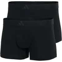 Adidas Underwear Boxers Low Rise 3 Stripes Active Flex Cotton 2 Unità