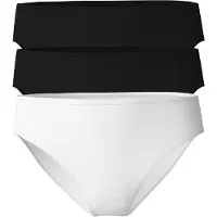 Calida Slip 'Essential' nero / bianco