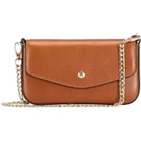 Jekyll & Hide Paris Borsa a tracolla Vera Pelle 21.5 cm marrone