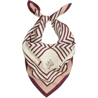 Kazar Sciarpa 'Gavroshka' beige / bordeaux