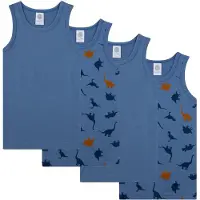 Sanetta Maglietta intima marino / blu scuro / caramello