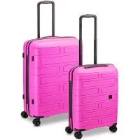 Modo By Roncato Supernova 2.0 4 ruote Set di valigie 2 pezzi rosa