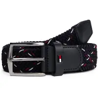 Tommy Hilfiger Denton Elastic Belt Space Blue Taglia: 100 | Cinture Outlet | Uomo | Blu