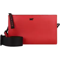 Braun Büffel Capri Borsa a tracolla Protezione RFID Vera Pelle 23 cm rosso