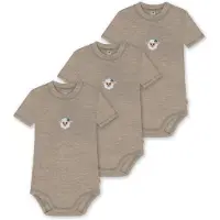 Normani Tutina / body per bambino beige / bianco