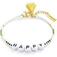 Yokoamii Braccialetto colori misti / bianco