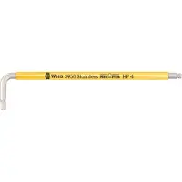 Wera 3950 SPKL Multicolore HF Chiave esagonale, metrica, acciaio inox, con funzione di bloccaggio Giallo
