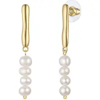 Yokoamii Orecchini oro / bianco