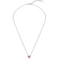 Trilani Collana rosa / argento