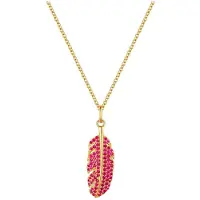 Glanzstücke Collana giallo oro / rosso sangue