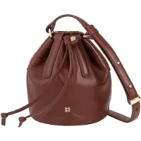 Dudu Toys Filicudi Borsa secchiello Vera Pelle 14 cm marrone