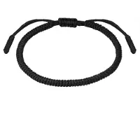 True Rebels Braccialetto nero