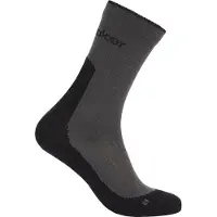 Icebreaker Women's Merino Hike+ Light Crew Calze da trekking Donna (41-43, grigio)