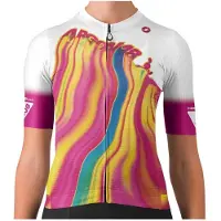 Castelli Women's Espresso Jersey Maglietta da ciclismo Donna (XL, variopinto)