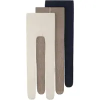 TWO SOON Collant beige / blu scuro / marrone