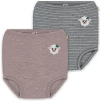 Normani Pantaloncini intimi 'Tokoroa' grigio / rosa / bianco
