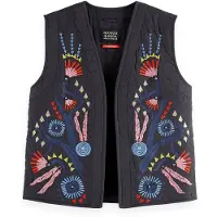 Scotch & Soda Gilet Embroidered