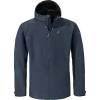 Schöffel Jacket Yew Giacca antipioggia Uomo (52, blu)