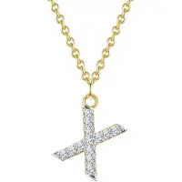 Glanzstücke Collana oro / trasparente
