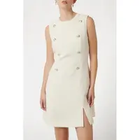 Guess Marciano By Leila Dress Eggshell Ecru Taglia: 46 | Abiti Mini Outlet | Donna | Marrone