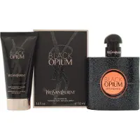 Yves Saint Laurent Black Opium Hydrating Lozione corpo 50 ml + Black Opium Eau de Parfum Donna 50 ml — Set profumo e corpo
