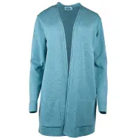 Reiff Women's Jacke Maja Giacca di merino Donna (XS, turchese)