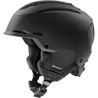 Uvex - Casco da sci/snowboard - Resolution Black Matt - Taglia 59-61 cm - Nero