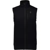 Black Diamond - Pile con cerniera in PrimaLoft - M Coefficient Lt Hybrid Vest Black per Uomo - Taglia M - Nero