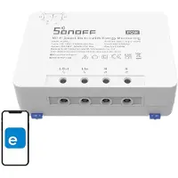 Sonoff Interruttore Wifi Intelligente Powr3 Con Funzione Di Misurazione Della Corrente Controller Intelligenti