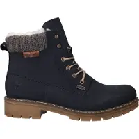 Rieker Stivaletto stringato navy