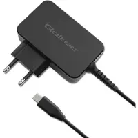 Qoltec Caricabatterie Da Parete Usb-c Power Pro Gan 65w