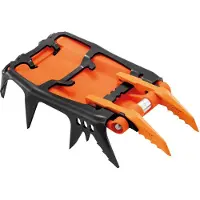 Petzl Lynx Front Sections Ramponi (One Size, nero/orange)