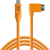 Tether Tools TetherPro USB-C a 3.0 Micro-B angolo retto 4,6m arancione