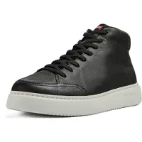 Camper per uomo. K300438-002 Scarpe da ginnastica Runner K21 nere (41), Pelle, Nero, 3 a 5cm, Stringhe, Casual