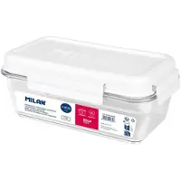 Milan Lunch Box Rettangolare In Tritan Con Chiusura Ermetica Nata 624 1.2l