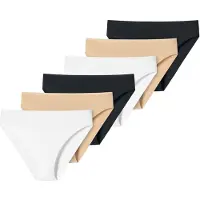 Schiesser Slip beige / nero / bianco